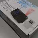 SMARTRO SC31B Digital Projection Alarm Clock with Weather Station, Indoor Outdoor Thermometer for Bedrooms, USB Charger, AC Battery Operated Black