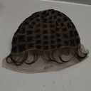 Braided Wig Caps With Baby Hair Double Full Lace Crochet Caps With Natural Knots For Making Lace Front Glueless Braided Wig For Breathable Box square Crochet Hair (1B, 95 Knots)