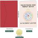 2 x Funny Wedding Card for Bride and Groom, Engagement Card with Map, Newly Weds, Bridal Shower Gifts