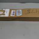 LazBlinds No Drill Bamboo Roman Shades, 37" W × 48" H, Ceylon Light Russet