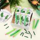 Sinload 20 Sets Graduation Inspirational Gifts Pickle Mechanical Pencils Teacher End of Year Gifts Erasers and Positive Cards Bulk Summer Student Gift from Teacher Appreciation Pen for Coworkers