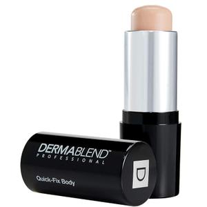 Dermablend Quick-Fix Body Makeup Full Coverage Foundation Stick, Water-Resistant Body Concealer for Imperfections & Tattoos, 0.42 Oz (10C Nude; Fair skin with cool undertones)