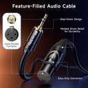Cable Matters Unbalanced 3.5mm to XLR Cable - 10ft, Male to Female, 1/8 Inch to XLR Cable