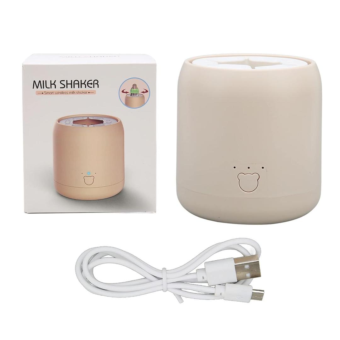 Electric Baby Milk Bottle Shaker USB Charging Hands carecarefree Prevent Bloating Infant Mixer Quiet Operation 120ml Capacity Ideal for Nighttime Feedings
