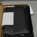 100% Blackout Curtains for Bedroom 57x118 inch,Portable Removable No Drill Blackout Shades,Cuttable Temporary Black Out Window Cover,Black Out Blinds for Nursery,Dorm,Travel,RV or Renter Use