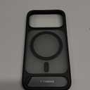 TORRAS Strong Magnetic & Seamless Stand for iPhone 17 Pro Case, Fit for MagSafe, Militray Grade Protection, Built-in Kickstand, Camera Control, Translucent Shockproof Slim 17 Pro Cover Ostand, Black