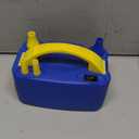 NuLink Balloon Pump Electric Portable Dual Nozzle Balloon Blower Pump Inflation for Decoration, Party (Blue, Yellow)