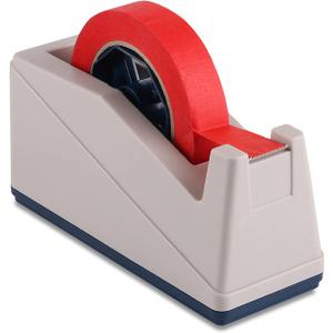 Lichamp Desktop Tape Dispenser Holder with Large 3 inch Core for Masking/Heat Transfer Sublimation/Painters and Freezer/Kitchen Tape,0128GY