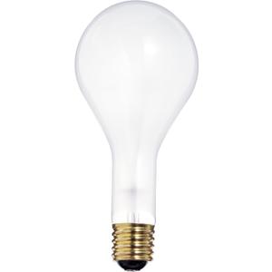 Satco S4962 130-Volt 300-Watt PS35 Mogul Base Light Bulb, Frosted