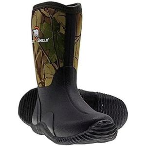 Kids Rain Boots - Outdoor Waterproof & Insulated Winter Boots for Girls & Boys - Unisex Kids Snow Boots for Rain, Mud, Agriculture & Fishing for Toddlers, Little & Big Kids (Camouflage)