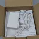 Dental Ultrasonic Retainer Cleaner Machine: 45kHz Dental Cleaning Pod with Digital Timer & 200ML, Deep Cleaning for Dentures, Mouth Guards, Aligners, Night Guards, Braces, Toothbrush Heads & Jewelry (White)