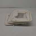 3 Pack Sheet Organizers And Storage, Double Side Clear Hard Shell Window. Expandable Blanket Storage Bags, Large Stackable Closet Storage Bins.