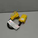 Overload Protection 50 Amp to 20 Amp 110V RV Generator Distribution Adapter, 50 Amp to 110 Adapter, NEMA 14-50P to 4 X 5-20R/15R, 4-Prong 50A to Multiple Household Outlet Adapter, ETL Listed 1.5FT