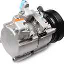 OCPTY AC Compressor for Hyundai Sonata 2.5L 1999-2001 | for Hyundai Sonata 2.7L 2002-2005 for Kia Optima 2.7L 2002-2006 57185 58185 1521757 376