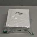 Desk Organizer with 5 Drawers, Rectangular Office Stationery Supplies Desktop Drawers, Plastic Makeup Storage, Suitable for Office, School, Home (White & 5 Drawers)