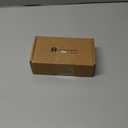 Amerdeco 10 Pack Brushed Gold Cabinet Knobs 1.2 Inch(30mm) Gold Kitchen Cabinet Knobs Dresser Knobs Drawer Knobs and Pulls for Bathroom Cabinets ZH0008