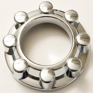 for 2017-2023 F250 F350 Super Duty 4x4 Front Wheel Chrome Center Wheel Hub Caps for 2017-2023 F250 F350 Super Duty 4x4 Front Wheel Chrome Center Wheel Hub Caps