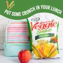 Sensible Portions Garden Veggie Snacks - Veggie Straws, Gluten Free, Snack Size Sea Salt, 1 Oz (Pack of 24)