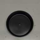 VAEHOLD Lazy Susan Stainless Steel Spice Rack Turntable for Pantry Cabinet - Decorative Trays Storage Containers Organizer for Kitchen Cabinet, Snacks, Bathroom (7 1/2 inches) (7 1/2'' Black)