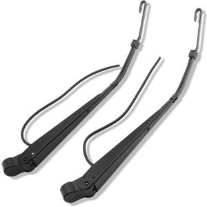 1 Pair Front Windshield Wiper Arm Kit Fits Compatible with Peterbilt 379 1990-2007 Replace OE 602511 R236002 Left and Right (Long)