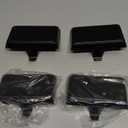 4PC Christmas Stocking Holder for Mantle, Reusable Christmas Stocking Hooks, Xmas Hanger for Fireplace Christmas Decoration Ornaments Hanging Shelf Floor