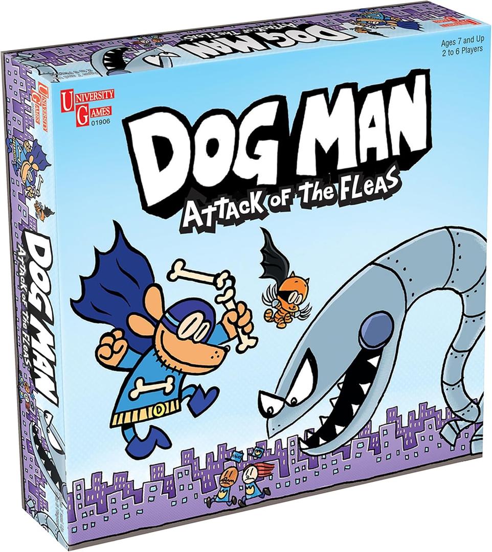 University Games Dog Man: Attack of The Fleas Game (UG-07010)