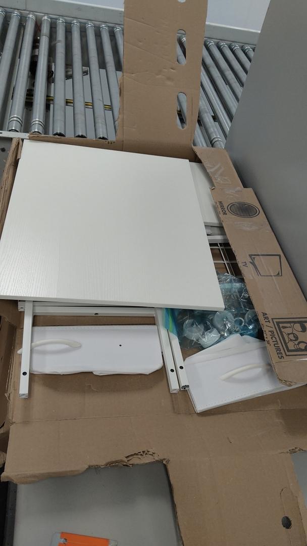 Homsorout Movable Heat Press Table - Heat Transfer Machine Stand Compatible for Cricut, Vinyl Roll Holder, Rolling Metal Wood Sublimation Printer Organizer for T Shirt Maker Craft, 23.6''19.6''