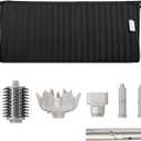 Dy Son Air Wrap Travel Case Hair Tools Travel Bag for Shark Flexstyle Carrying Case Portable Shark Hair Dryer Revlon Flat Curling Iron Organizer, Black