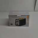 Toastmaster 2-Slice Cool Touch Toaster, black with stainless accent