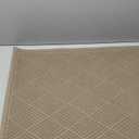 Sturdy Front Door Mat, Absorbent Muddy Dirt Resist Welcome Door Mats Outdoor Indoor, Stain and Fade Resistant, Non-Slip Rubber Backing Low Profile Doormat for Entryway, 3624, Beige