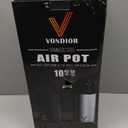 Coffee Carafe for Keeping Hot - 102oz/3L Airpot Coffee Dispenser with Pump - Insulated Stainless Steel Hot Beverage Dispenser for Parties - Thermal Carafe for Hot Drinks Water Tea Chocolate