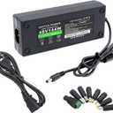 DIGISHUO 48V 3A 144W Power Supply Adapter 48V 144W Charger AC 100-240V to DC 48V 3A Adapter US Plug 5.5 x 2.5mm with 8Pcs Plug for PoE Switch | LCD Monitor | LED Strip | Router