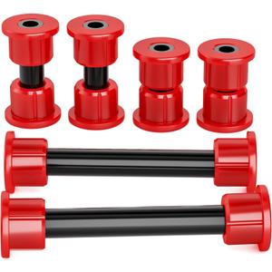 Club Car Precedent Golf Cart Suspension Kit - Front Lower Spring & Upper A Arm Polyurethane Bushings and Sleeves for 2004-Up Precedent, Replace Parts 102289901