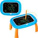 LCD Writing Tablet for Kids 1 2 3 4 5 Year Old - Toddler Educational Color Doodle Board, Drawing Tablet & Drawing Pad Toy, Birthday & Christmas Gift Toy for 2-3 Year Old Boys and Girls (Blue)