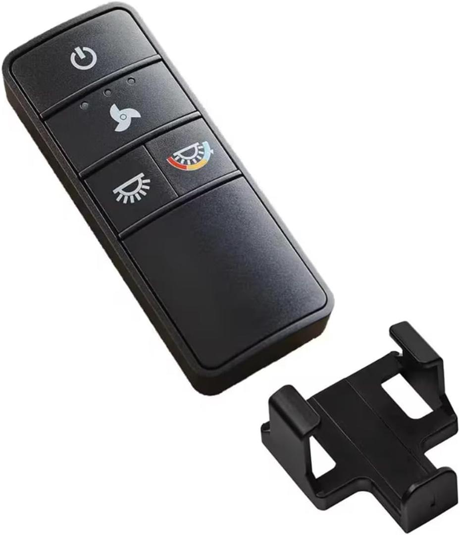 TX028C-S Ceiling Fan Remote Control Replacement for Hampton Bay Home Decorators Collection, 3-Speed Light Dimmer and Color-Changing, 4 Dip Switches Replacement for A25-TX028C-S (Remote Only)