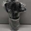 Silicone Cooking Utensil Set, Umite Chef 15pcs Silicone Cooking Kitchen Utensils Set, Non-stick - Best Kitchen Cookware with Stainless Steel Handle - Black Kitchen Utensils minor damage on the container