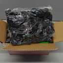 BLEUM CADE 5Pcs 41Ft Flower Garland Artificial Rose Vines for Bedroom, Cute Fake Hanging Flower Vines Floral Garland Decorations for Halloween Wedding Party Wall Room Decor Aesthetic (Black)