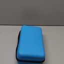 Handheld Sewing Machine Heavy Duty, with Blue Leather Storage Case and 110-Piece Sewing Kit, Mini Portable, Ideal for Adults & Beginners, Complete Set of Quick Home Clothing Repair Tools, Good Gift