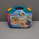 LEGO Friends Creative Beach and Travel Suitcase Toy Building Set - Portable Pretend Play Set for Kids, Girls and Boys, Ages 5+ - Gift for Birthdays - Preschool Toy with 2 Minidolls - 42672