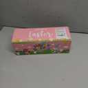 60 Pack Plastic Printed Easter Eggs, 3.15'' Tall Fillable Empty Eggs Bulks for Easter Eggs Hunt, Easter Basket Stuffers Fillers, Classroom Prize Supplies, Filling Treats and Party Favors