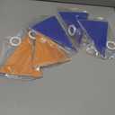 45ft Back to School Decor Orange Blue Pennant Banner Dog Paw Triangle Flag Garland Birthday Party Decorations Dog Theme Paper Banner for Birthday Party Classroom Decor