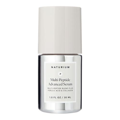 Naturium Multi-Peptide Advanced Serum, Firming & Smoothing Face Serum for Fine Lines & Wrinkles with Advanced Multi-Peptide Blend, 1 oz