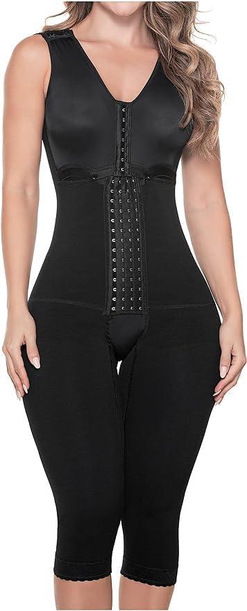 Sonryse PS052 Compression Garments Post Surgery After Liposuction Fajas Colombianas (Black, S)