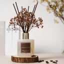 Cocorrna Reed Diffuser Sets - Coffee & Chocolate Scented Diffuser with Sticks Home Fragrance Reed Diffuser for Bathroom Shelf Decor