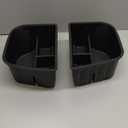 Compatble for Toyota Corolla Cross XG10 2022 2023 2024 Car Trunk Storage Box Container Organizer Tray Interior Modification Accessories (Black)