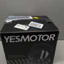 Yesmotor 3/4 Motorcycle Helmets Retro Open Face Vespa Scooters Helmet with Clear Visor for Men and Women- DOT Approved