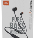 JBL T125 BT Earbuds Black