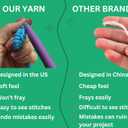 2 x Amigo Rumi Cute Dinosaur Beginners Crochet Kit - Learn How to Crochet Starter Kit - 3+ Hour Video Tutorials & Crocheting Book - Easy to Stitch Yarn - Amigurumi Stuffed Animal for Kids 12+ & Adults (T-Rex + BONUS Crochet Course (Green & Yellow))