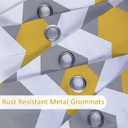 3 x SASTYBALE Bathroom Shower Curtain, Geometric Minimalist Modern Style, Waterproof Machine Washable Heavy Duty Cloth Bathroom Curtains with 12 Hooks, 72x84 Inch