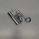 YERGOFE Climb Self Locking Rope Grab - Alloy Steel, Safety Protection 25 kN(Aprx 300LB), Used with 5/8 Lifeline Rope, for Construction, Climbing, Fall-Protection (Round Lock)